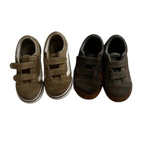 TWO pairs of toddler vans